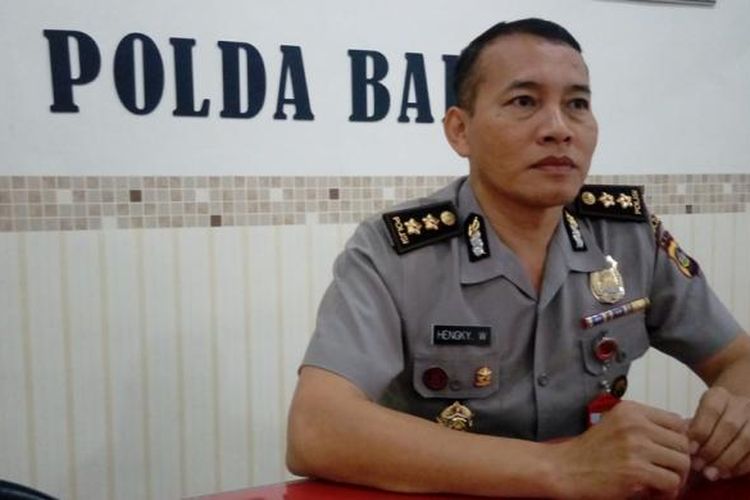Kepala Bidang Hubungan Masyarakat Polda Bali Ajun Komisaris Besar Hengky Widjaja