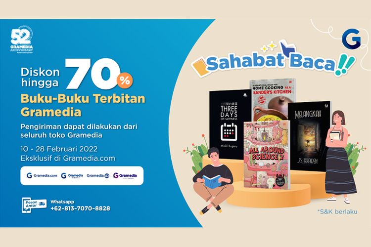 Promo Sahabat Baca Gramedia.com