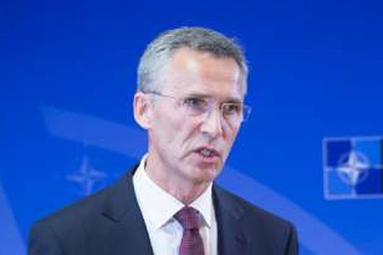 Sekjen Pakta Pertahanan Atlantik Utara (NATO) Jens Stoltenberg