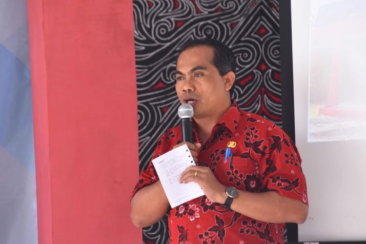 Kepala Badan Perencanaan Pembangunan Daerah Kabupaten Samosir Rudi Sabar M Siahaan