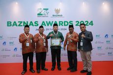 Sukses Gerakkan Program-program Zakat di Siak, Bupati Alfedri Dapat Penghargaan dari Baznas RI