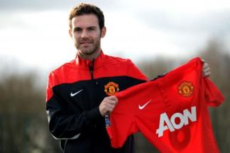 Gelandang Manchester United, Juan Mata.