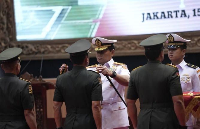 Panglima TNI Sertijab 6 Perwira Tinggi, dari Pangkogabwilhan III hingga Danpuspom