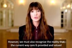 Anne Hathaway: Pandemi Ini Mengajarkan Betapa Besar Peran Perempuan