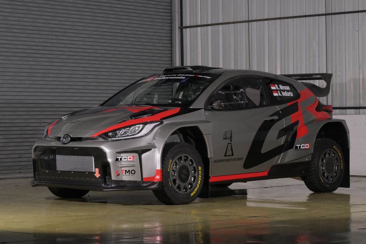 GR Yaris Rally2, mobil reli terbaru yang menjadi andalan dalam menghadapi persaingan sengit di Kejuaraan Nasional (Kejurnas) Rally dan Sprint Rally 2025.