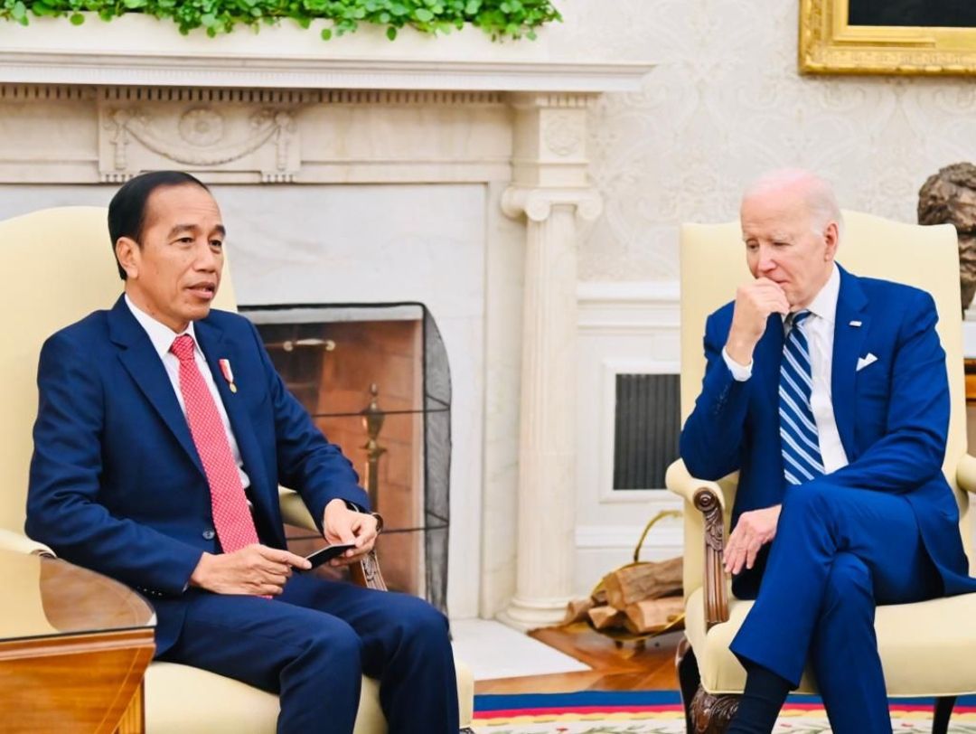 BERITA FOTO: Momen Jokowi Bertemu Joe Biden di Gedung Putih, Bahas Gaza hingga Candaan Cuaca Dingin