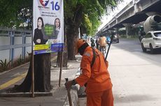 Masa Tenang, Bawaslu Jakarta Utara Segera Sterilkan Jalan dari APK