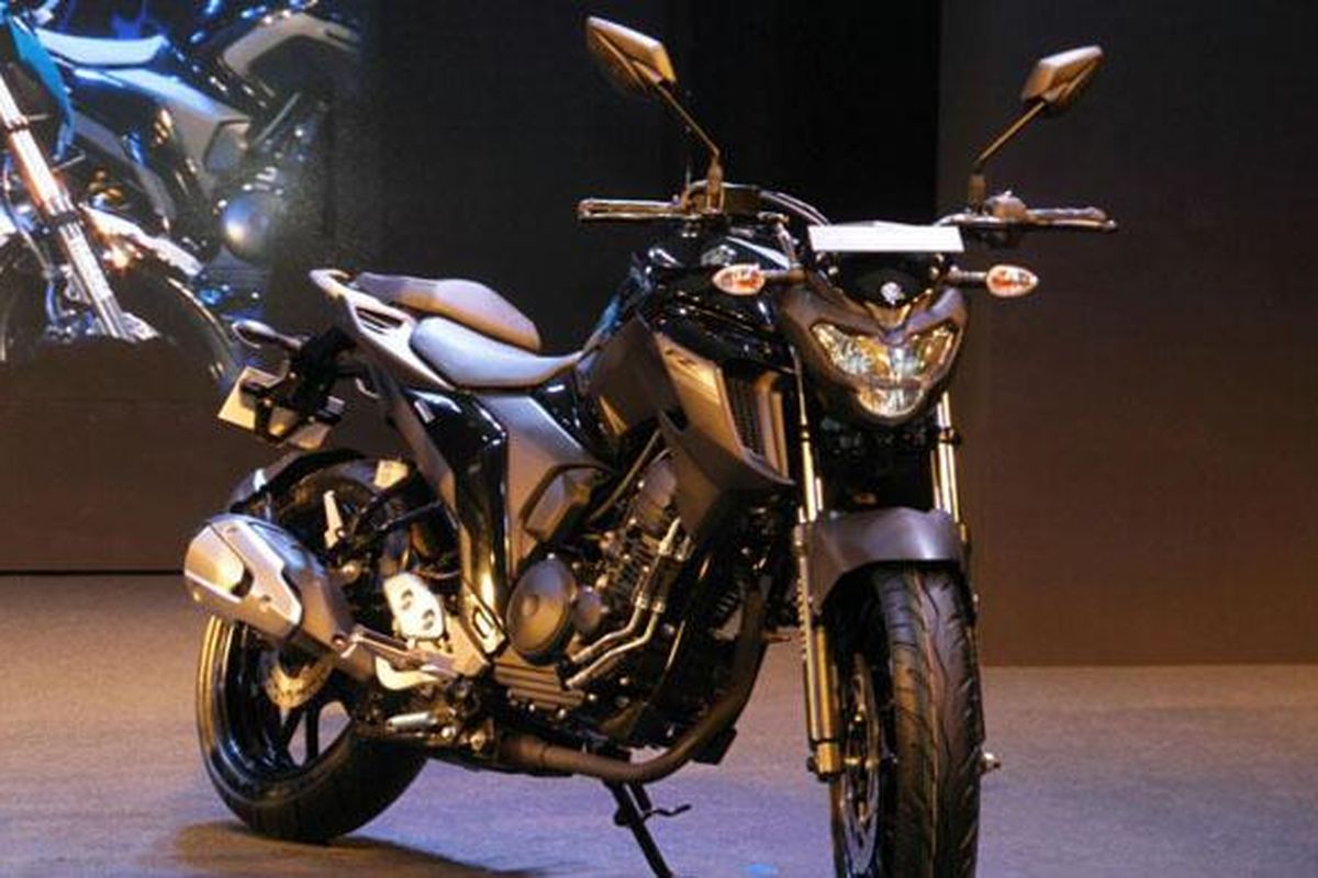 Model baru Yamaha FZ25 untuk pasar India.