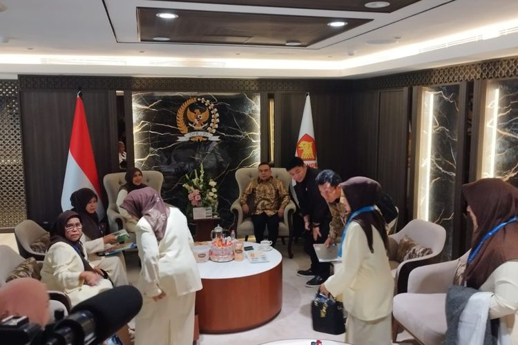 Asosiasi Guru TK Temui Dasco, Minta Diangkat Jadi PPPK