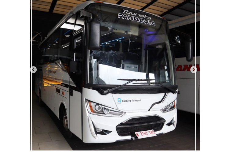 Bus baru PO Balideva Transport