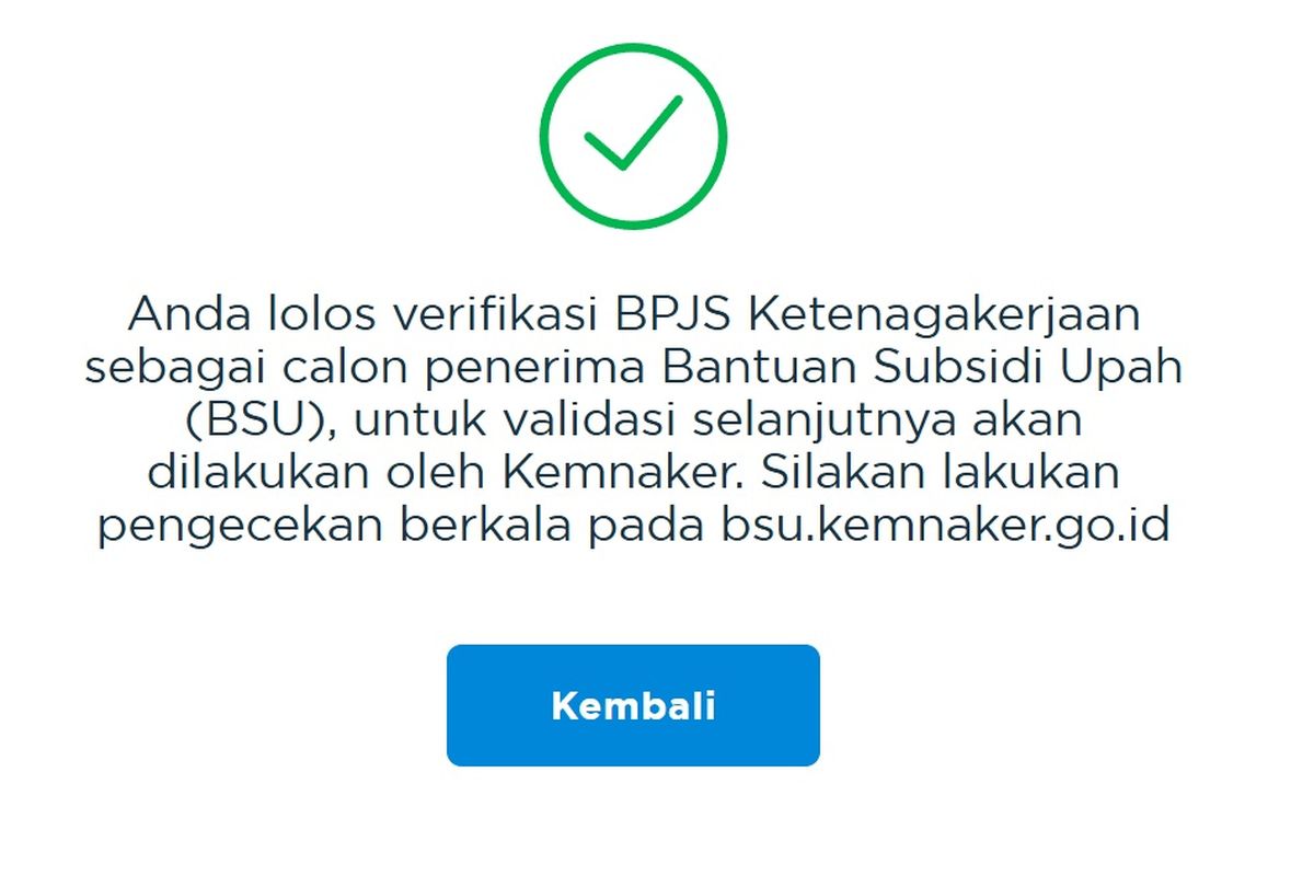 Kriteria syarat penerima BSU BPJS Ketenagakerjaan 2025.