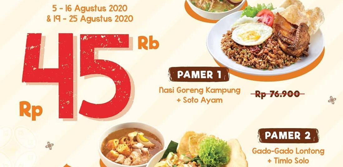 promo kemerdekaan paket merdeka Dapur Solo