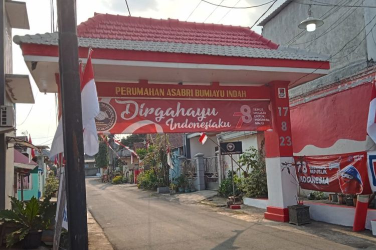 Lokasi penjambretan kalung emas milik nenek yang terjadi di Jalan Kyai Parseh Jaya, atau tepatnya di depan Gang Perumahan Asabri Bumiayu Indah, Kecamatan Kedungkandang, Rabu (9/8/2023)