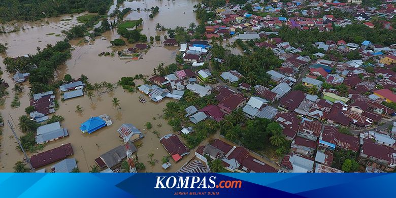 Indonesia Alami 256 Bencana Alam Pada April 2019