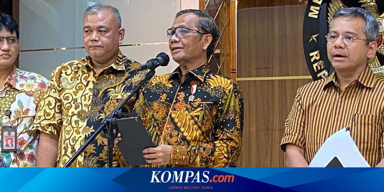 Mahfud Bakal Serahkan Laporan Dugaan Pencucian Uang Rp 300 T Pegawai Kemenkeu ke KPK, Kejagung, dan Polri
