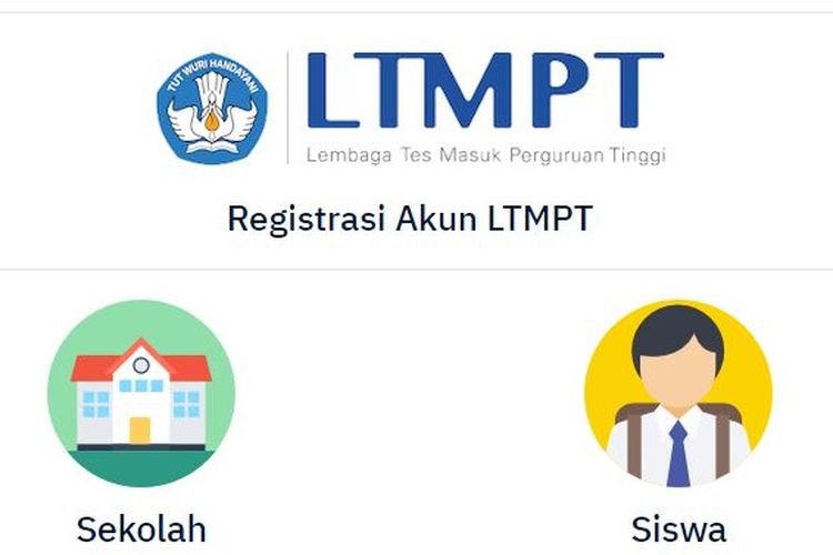 Registrasi akun LTMPT