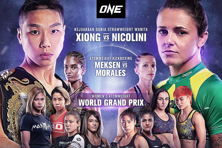 ONE Championship merilis jadwal laga bertajuk ONE: EMPOWER yang akan disiarkan secara langsung dari Singapura pada Jumat, 3 September 2021.