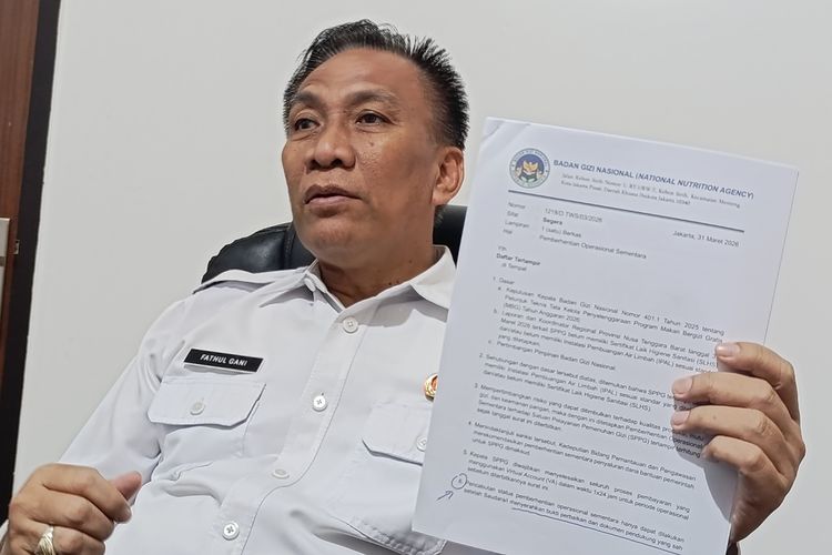 302 Dapur MBG di NTB Ditutup Sementara Lantaran Tak Penuhi Standar SLHS dan IPAL