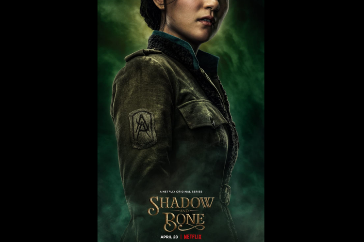 Jessie Mei Li dalam serial drama fantasi Shadow and Bone (2021).