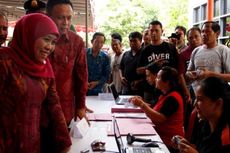 Mensos Pantau Langsung Pencairan Dana PSKS di Bali