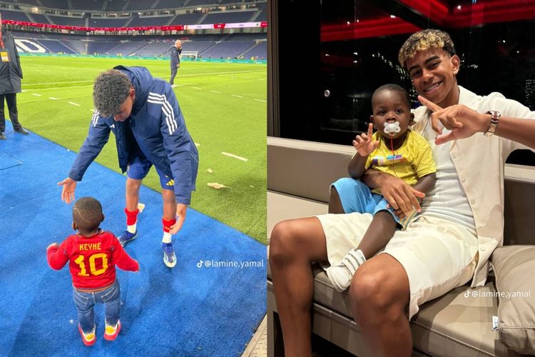 Sosok Keyne, Adik Lamine Yamal yang Viral di Piala Dunia 2026