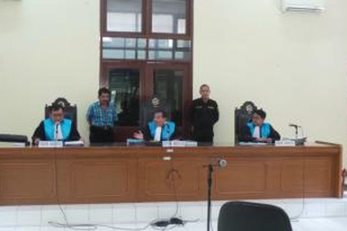 Sidang gugatan duo bali nine terkait penolakan grasi oleh Presiden Joko Widodo di Pengadilan Tata Usaha Negara (PTUN), Jakarta Timur, Rabu (25/3/2015)