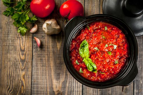 Resep Saus Marinara Sederhana, Saus Cocolan Camilan di Kafe