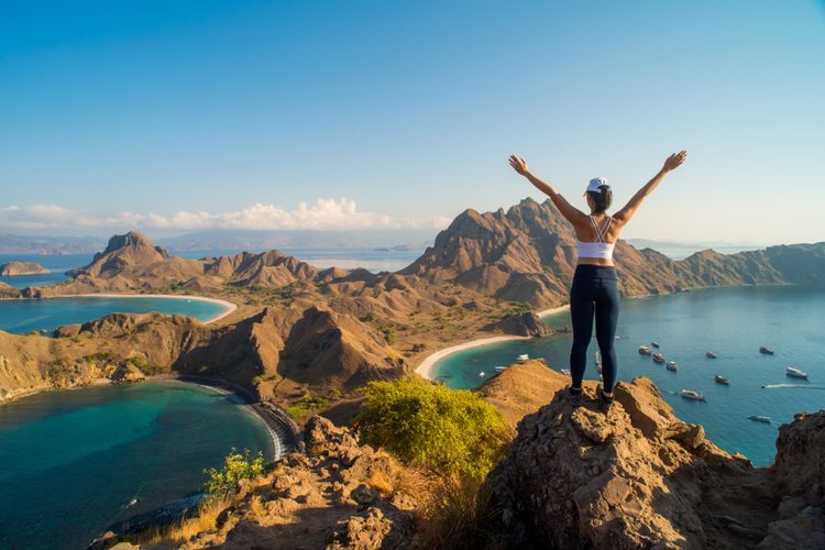 Panorama Pulau Padar. 