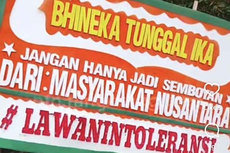 Polresta Tangerang Banjir Karangan Bunga, Didesak Usut Penggerudukan Rumah Doa GKPI Tangerang