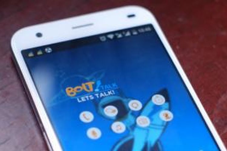Aplikasi BoltTalk di ponsel Android