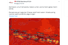 Ramai soal Suhu Tinggi di Seluruh Indonesia Hari Ini, Daerah Mana yang Paling Panas?