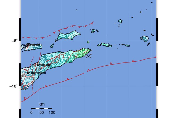 Gempa Maluku Barat Daya