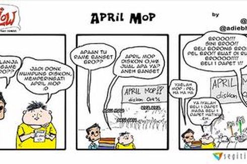 Komik Strip: April Mop Itu?