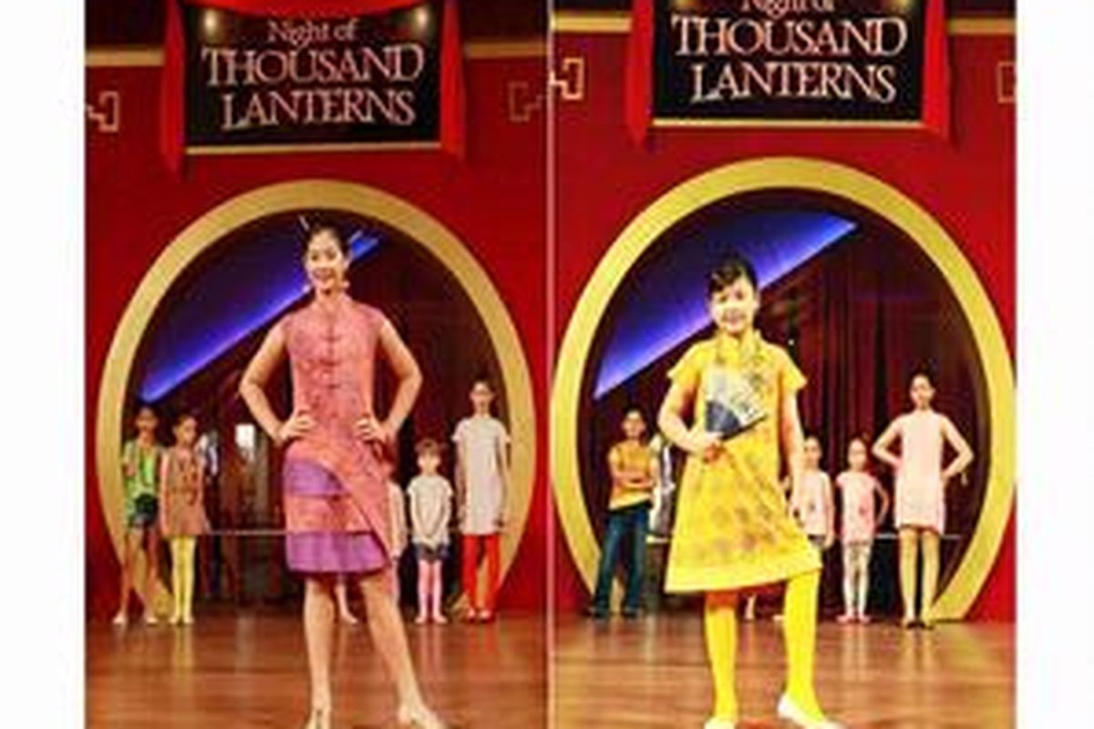 Batik khusus untuk anak dan remaja dengan tema China Prosperity.   