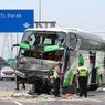 Kronologi Bus Peziarah Tabrak Truk di Tol Surabaya-Gempol, 3 Tewas, Berawal Penumpang Depresi Coba Rebut Kemudi