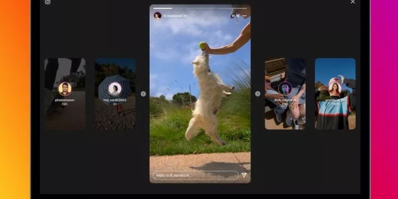 Tidak Disangka, Tampilan Baru Instagram Story di Komputer, Lebih Banyak yang Ditampilkan