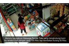 Viral Video Perempuan Tipu Pedagang di Bekasi dengan Uang Rp 100.000, Polisi: Kami Usut