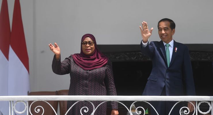 Presiden Samia Ajak Jokowi Berwisata Jadi Turis ke Tanzania