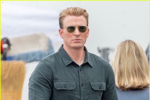 Bocoran Terbaru Avengers 4, Wajah Captain America Tampak Lebih Segar