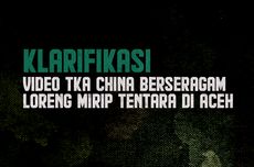 INFOGRAFIK: Klarifikasi Terkait TKA China Berseragam Loreng Mirip Tentara