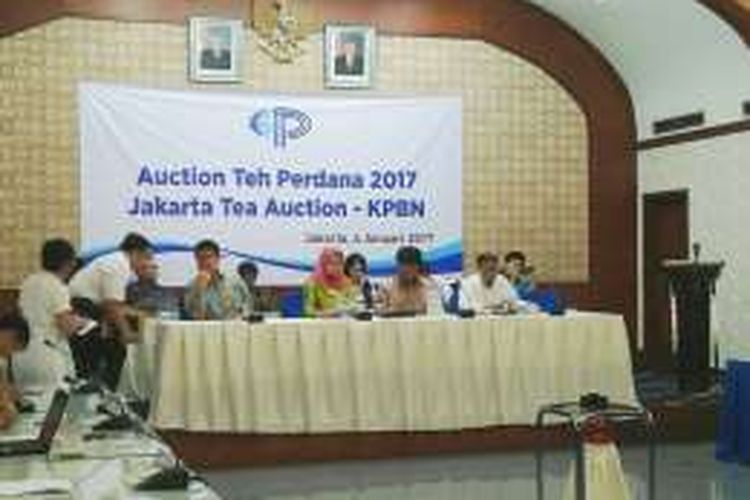 Press Conference PT KPB Nusantara anak usaha PT Perkebunan Nusantara III (Persero) Holding Perkebunan di Jakarta, Rabu (4/1/2017)