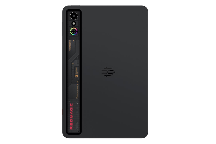 Tampilan belakang tablet RedMagic Table 3 Pro.