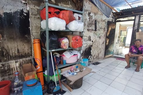 Cerita Muhidin Korban Kebakaran Gambir, Tinggal Sendirian di Rumah Beratap Terpal