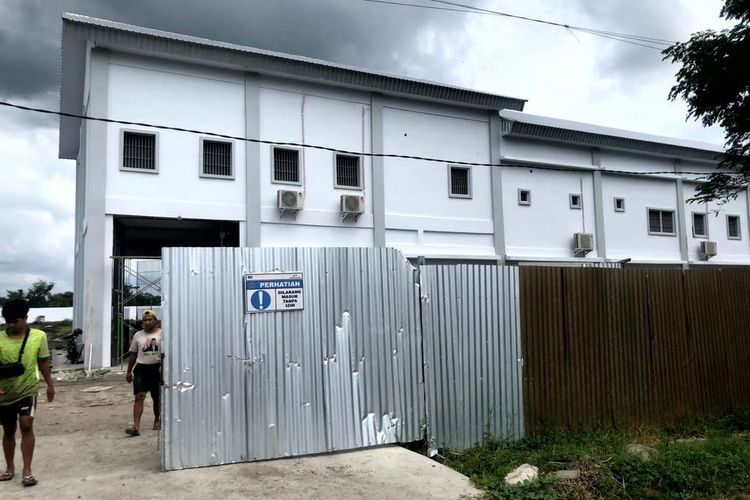 Gedung baru Lapas Kelas IIB Blitar di lahan seluas 5 hektar di Kelurahan Sentul, Kecamatan Kepanjenkidul, Kota Blitar, Rabu (12/2/2025)