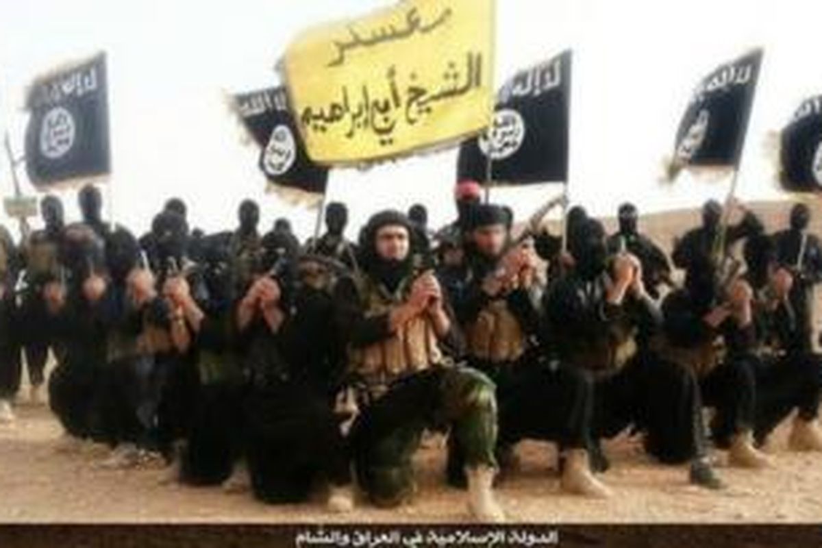 Inilah salah satu contoh foto-foto yang diunggah Negara Islam Irak dan Suriah (ISIS) ke media sosial, dalam hal ini Twitter.