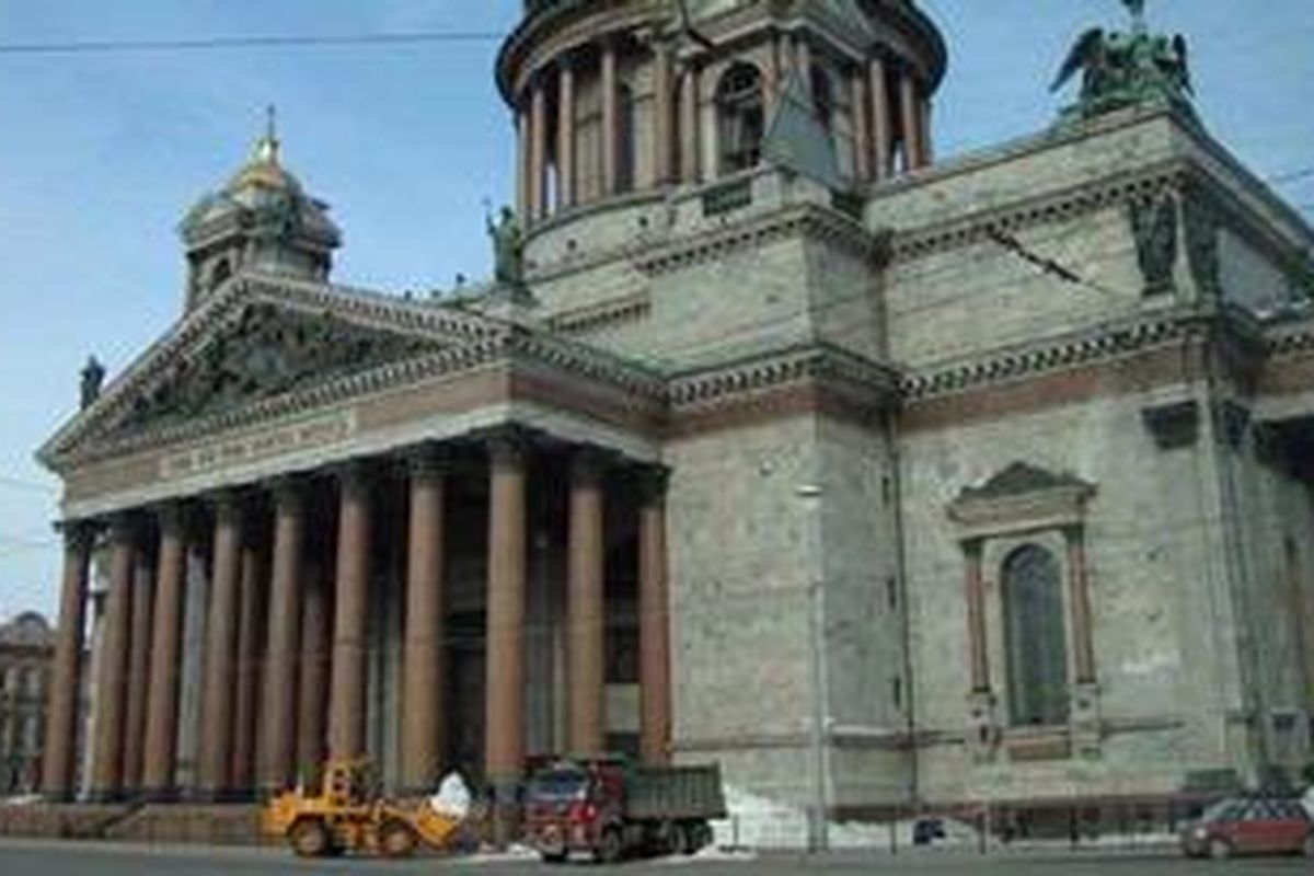 White Night di St. Petersburg. 