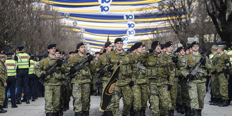 Kosovo Akan Membangun Militernya, Picu Konflik Baru di Balkan? Halaman all  - Kompas.com