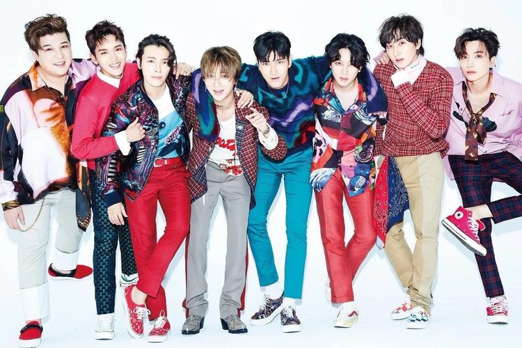 Boyband bentukna SM Entertainment, Super Junior.