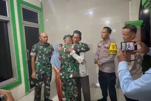 Polisi-TNI Temui Pedagang Es Gabus yang Difitnah, Sampaikan Permintaan Maaf