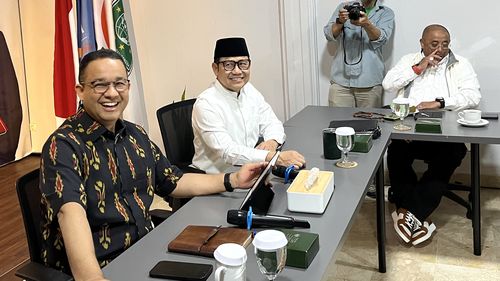 Anies-Cak Imin dan Parpol Pendukung "Kick Off" Tim Pemenangan Presiden